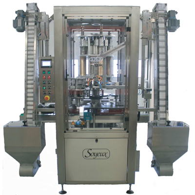 Biduleuse / Capsuleuse mécanique rotative